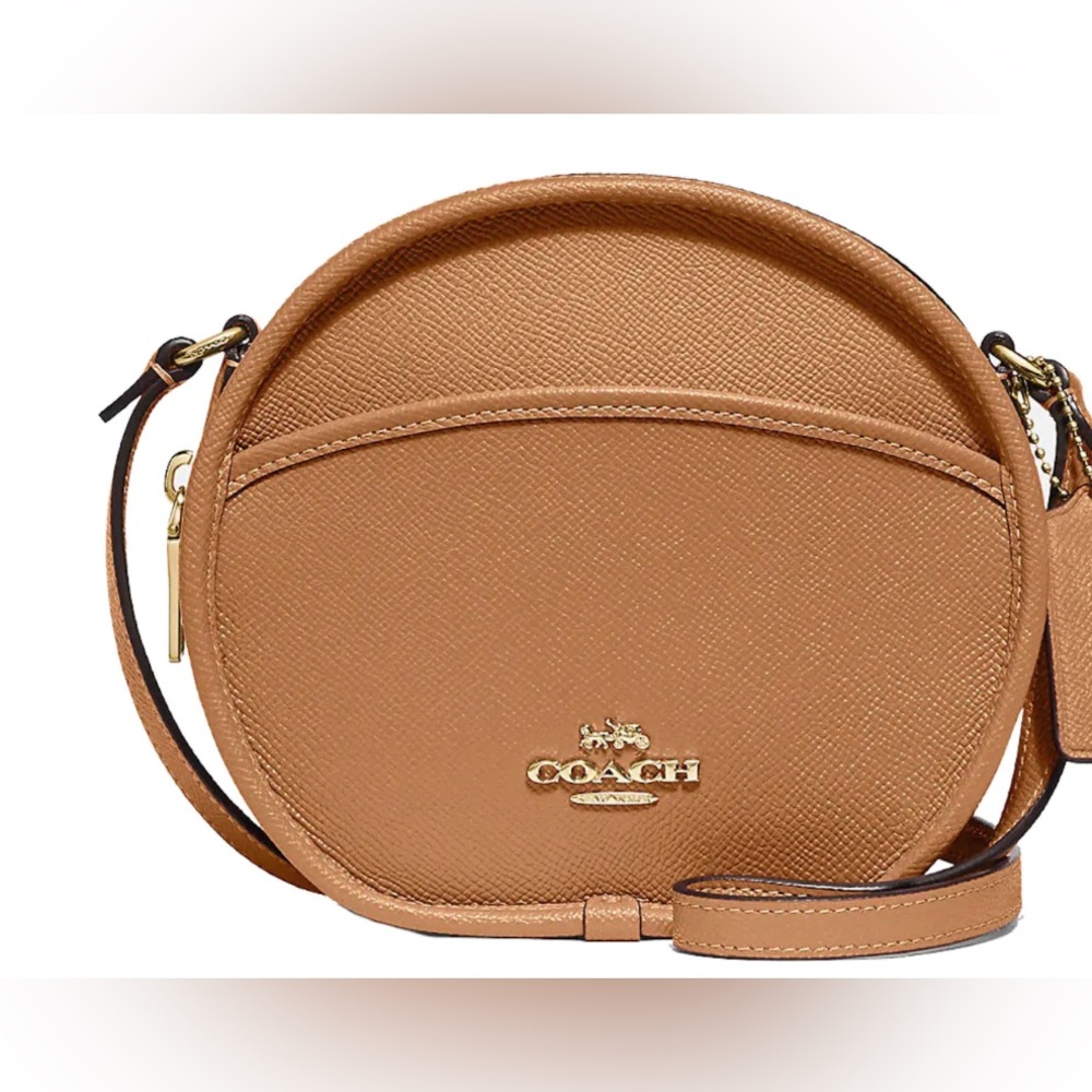 LIKE NEW Coach Canteen Crossbody Brown Bag